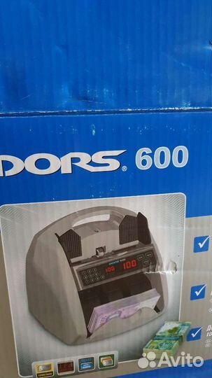 Счетчик банкнот dors 600