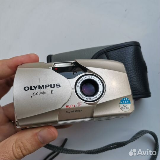 Плёночный фотоаппарат Olympus mju 2