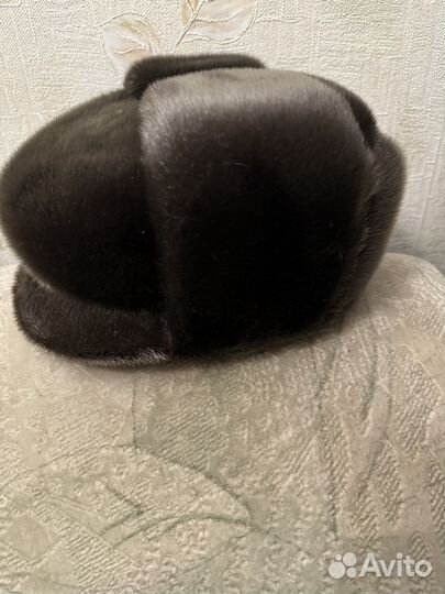 Меховая Мужская шапка нерпа