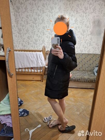 Пуховик Снежная Королева 42