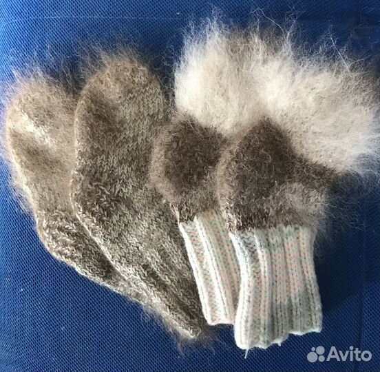 Носки из собачьей шерсти детские