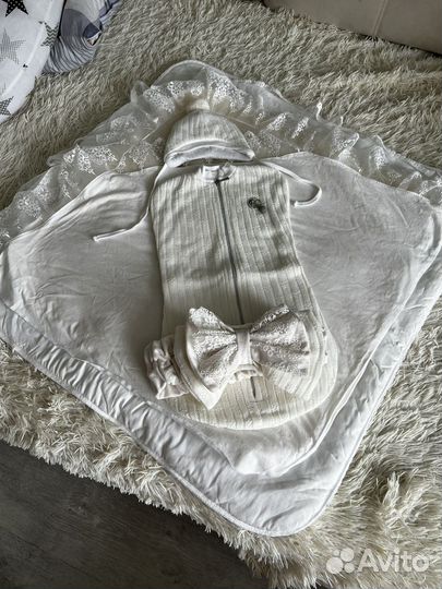 Комплект на выписку зимний