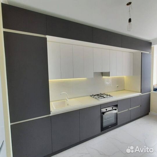 Кухня с подсветкой в рассрочку. Техника в подарок