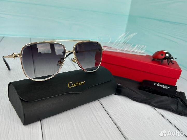Солнцезащитные очки Cartier женские мужские
