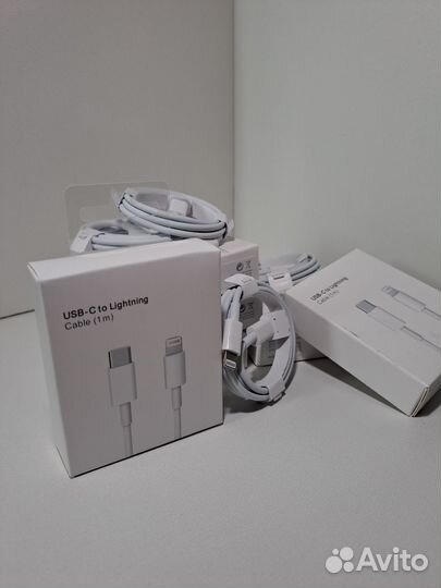 Кабель Type-C на lightning 1 м