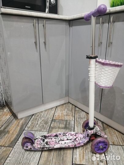 Самокат детский трехколесный