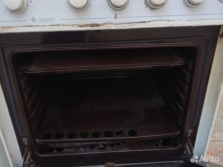 Газовая печка Гефест с духовкой