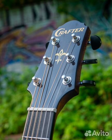 Crafter HG-250CE - электроакустическая гитара, ве