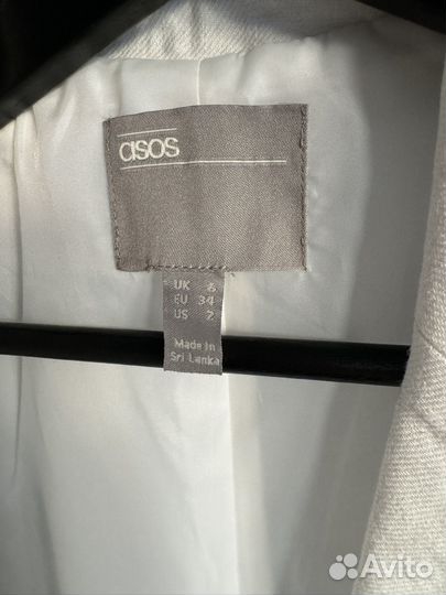 Льняной жакет ASOS женский XS