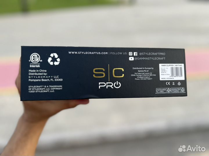 Машинка для стрижки stylecraft Magnetic Mythic SC