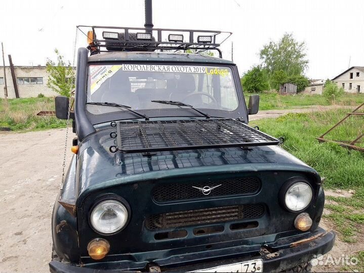 Багажник-площадка на капот УАЗ-469 Хантер