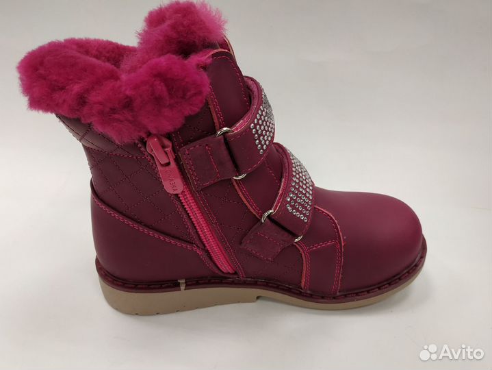 Ботинки зимние 27, 31 новые на девочку сказка