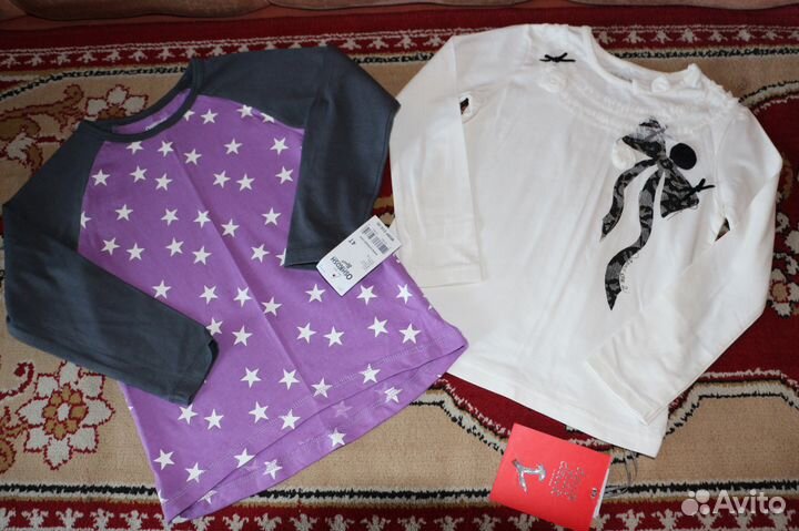 Новые и б/у кофточки на девочку размер 104-110-116