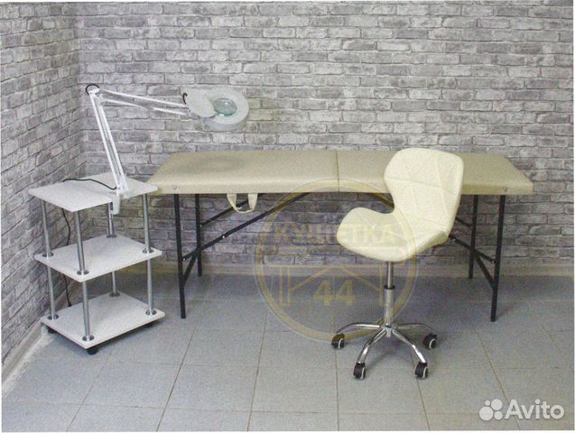 Кушетка для наращивания ресниц, шугаринга