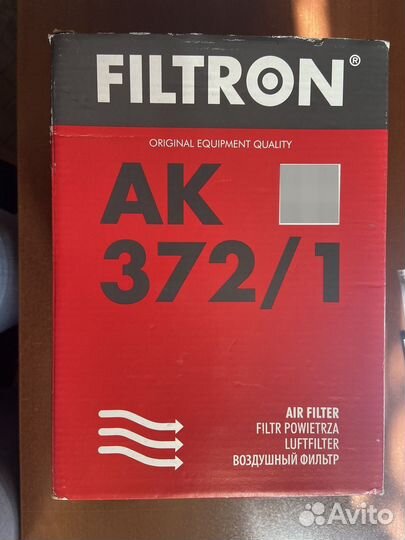 Воздушный фильтр Filtron AK372/1