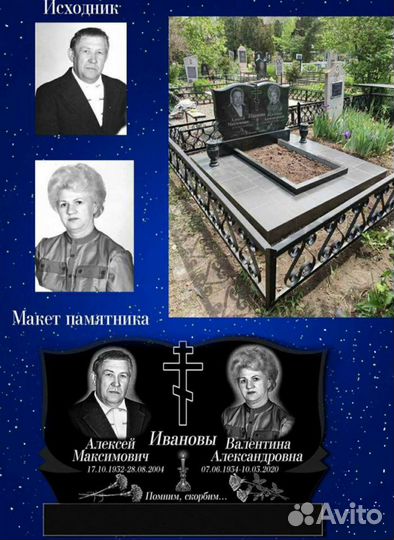 Памятники Любой сложности по всему Крыму