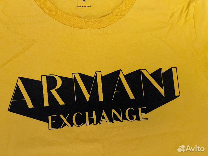 Armani exchange футболка женская M