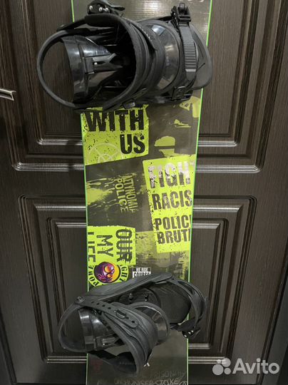 Сноуборд + крепления Head 162cm