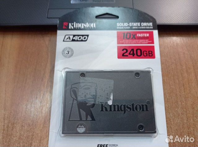 SSD Kingston A400 240 гб SATA Чек Гарантия