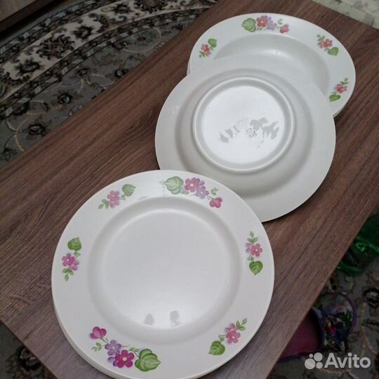 Тарелки суповые СССР Дулево,Зик