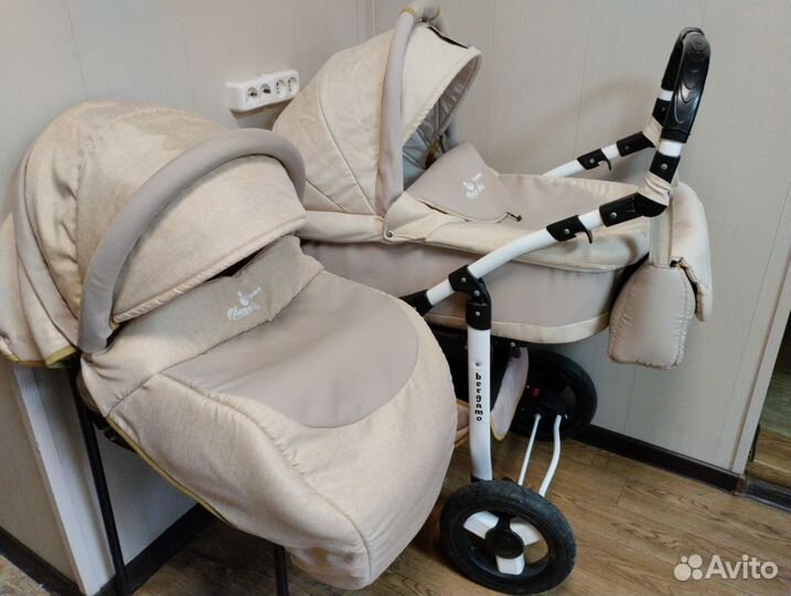 Коляска 2 в 1, конверт подарок