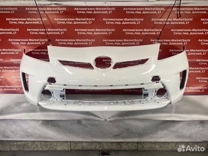 Бампер Prius 30 передний рестайлинг