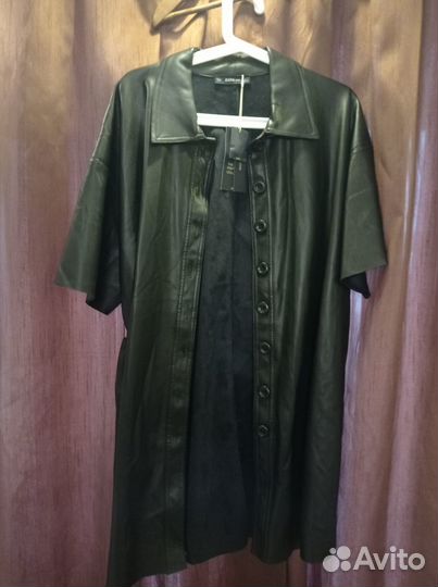 Платье рубашка zara