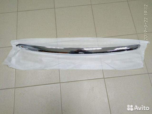 Молдинг капота хром nissan almera G15
