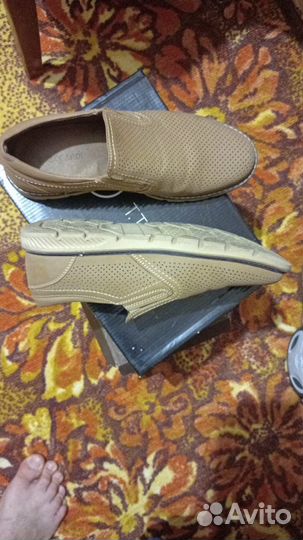 Мокасины мужские