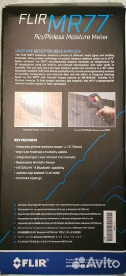 Портативный бесконтактный влагомер flir MR77