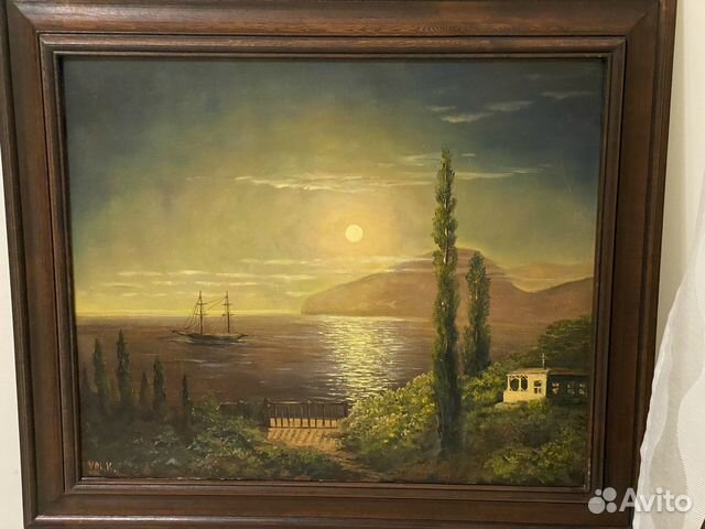 Бухта картина маслом на холсте