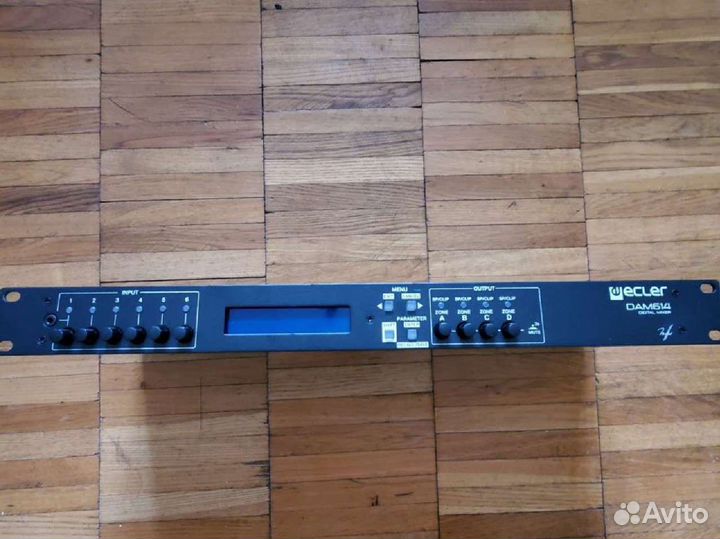 Ecler DAM614 цифровой микшер с DSP аудипроцессором