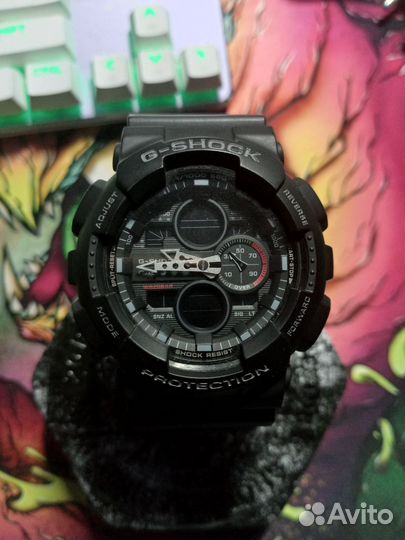 Часы Casio g shock GA-140-1A1