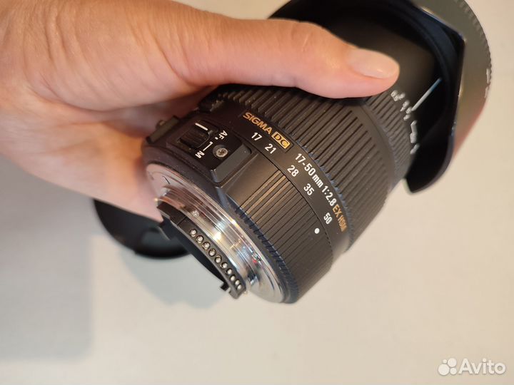 Объектив sigma 17 55 mm f2.8 для nikon