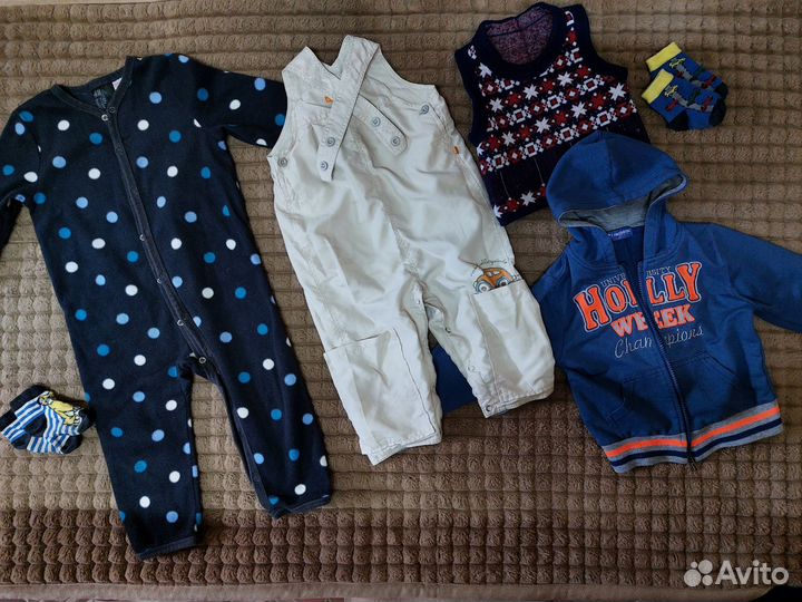 48 вещей большим пакетом на мальчика от 1 до 2 лет