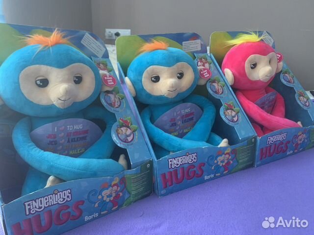 Интерактивная мягкая игрушка Fingerlings Hugs