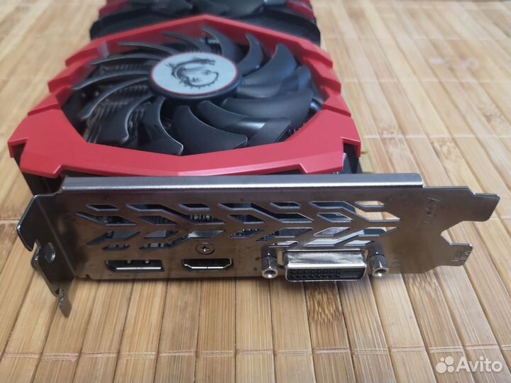 Видеокарта MSI GTX 1050 Ti Gaming X 4Gb
