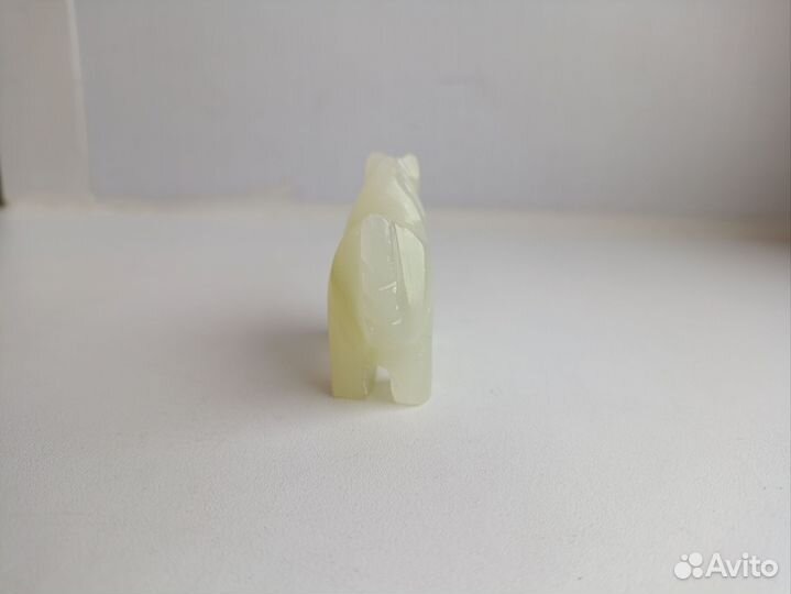 Статуэтка конь лошадь оникс 4 см