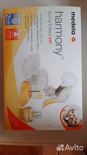Молокоотсос medela с соской