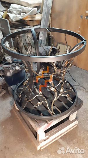 Кованая мебель для дома и двора на заказ o-8054