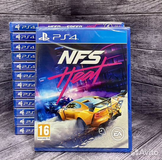 NFS Heat PS4 Новый диск