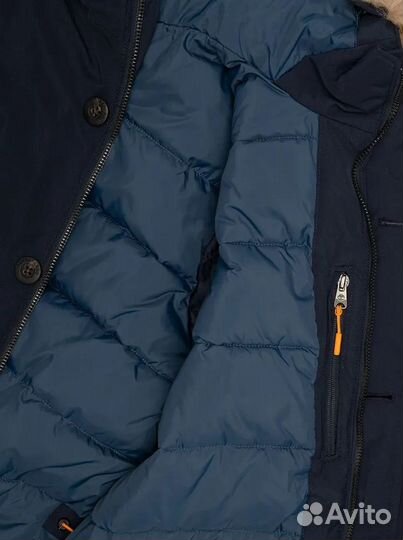 Мужская парка L timberland parka scar ridge синяя