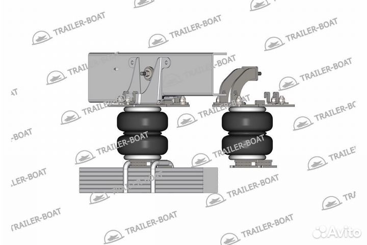Пневмоподвеска Toyota Tacoma (2015-2023), задняя ось, 56523