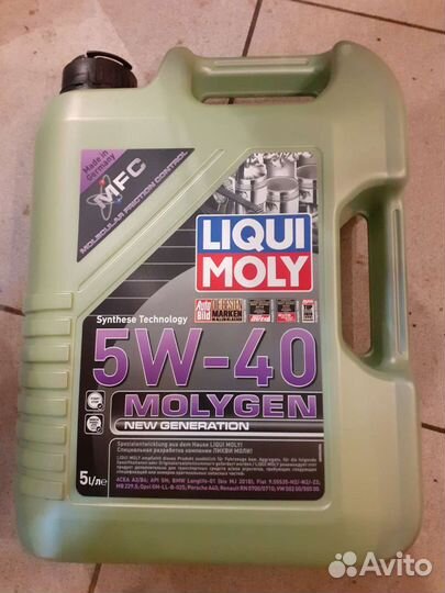 Масло моторное Lyqui Moly 5W40