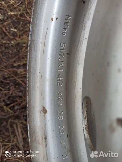 Диск на рено логон r14 4x100