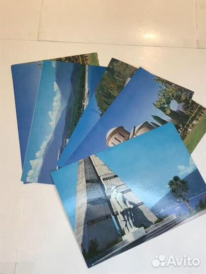 Почтовая открытка Абхазия СССР