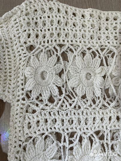 Кофточка вязанная, ручная работа