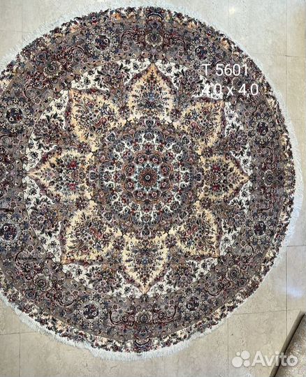 Ковер Персидский Тебриз ручной работы светлый