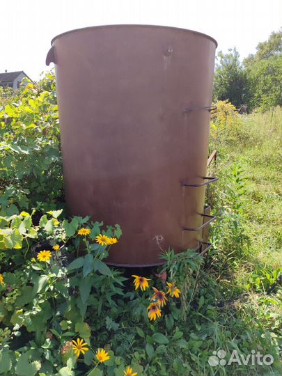 Бочка металлическая