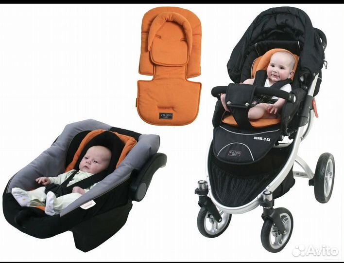 Вкладыш в прогулочную коляску